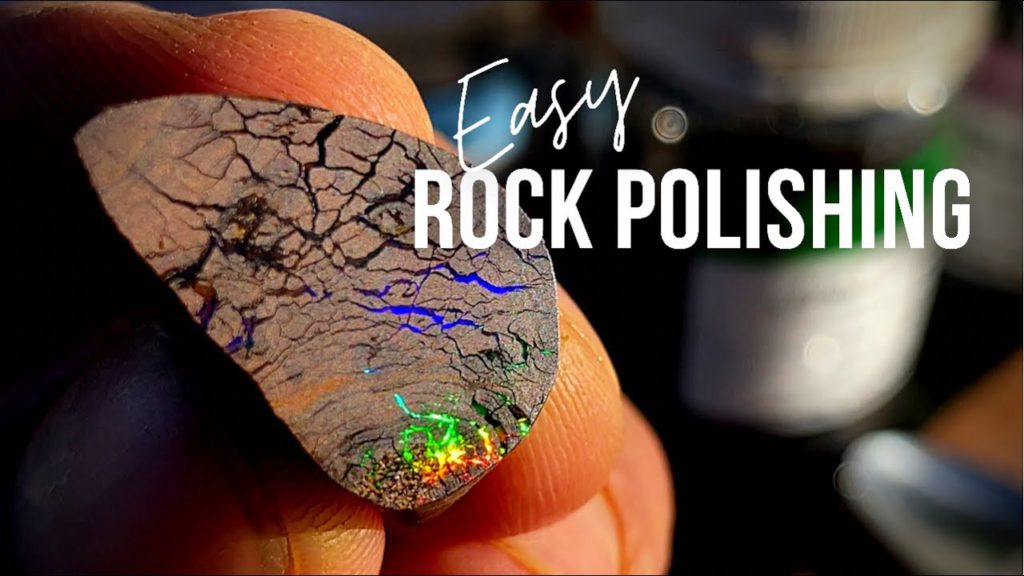 Polishing Rocks By Hand!
