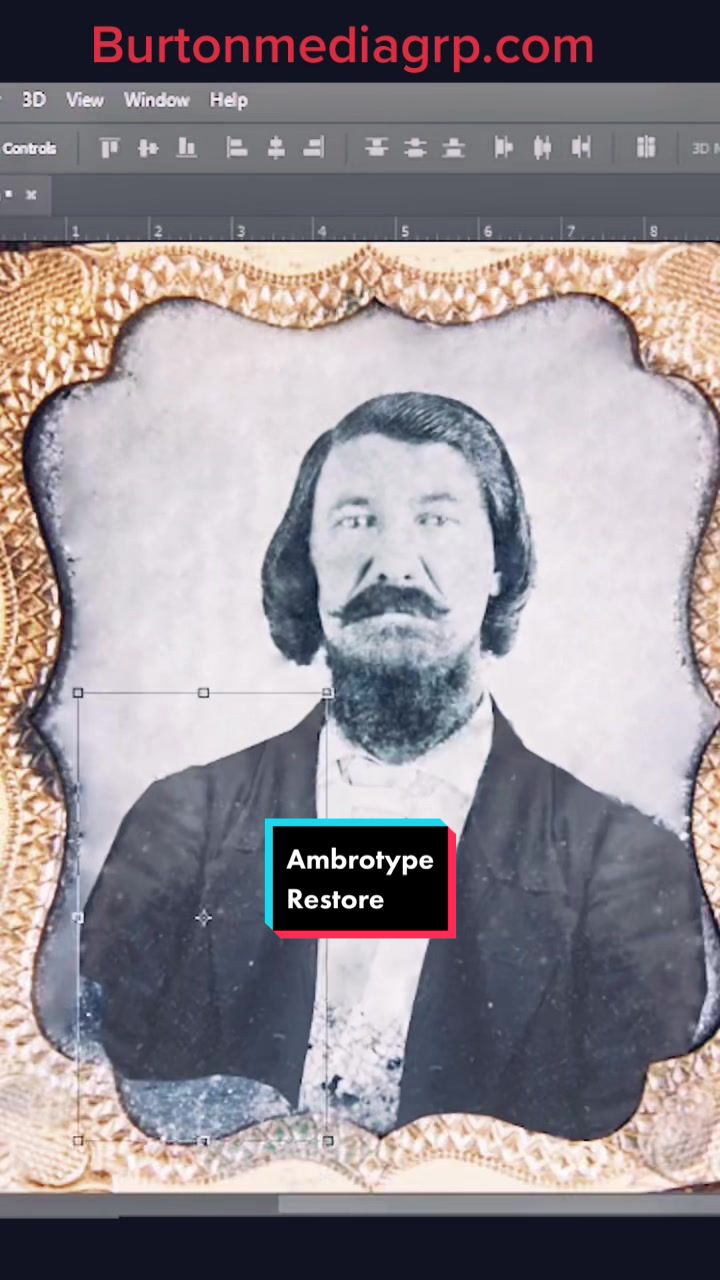 Restoration of an Ambrotype