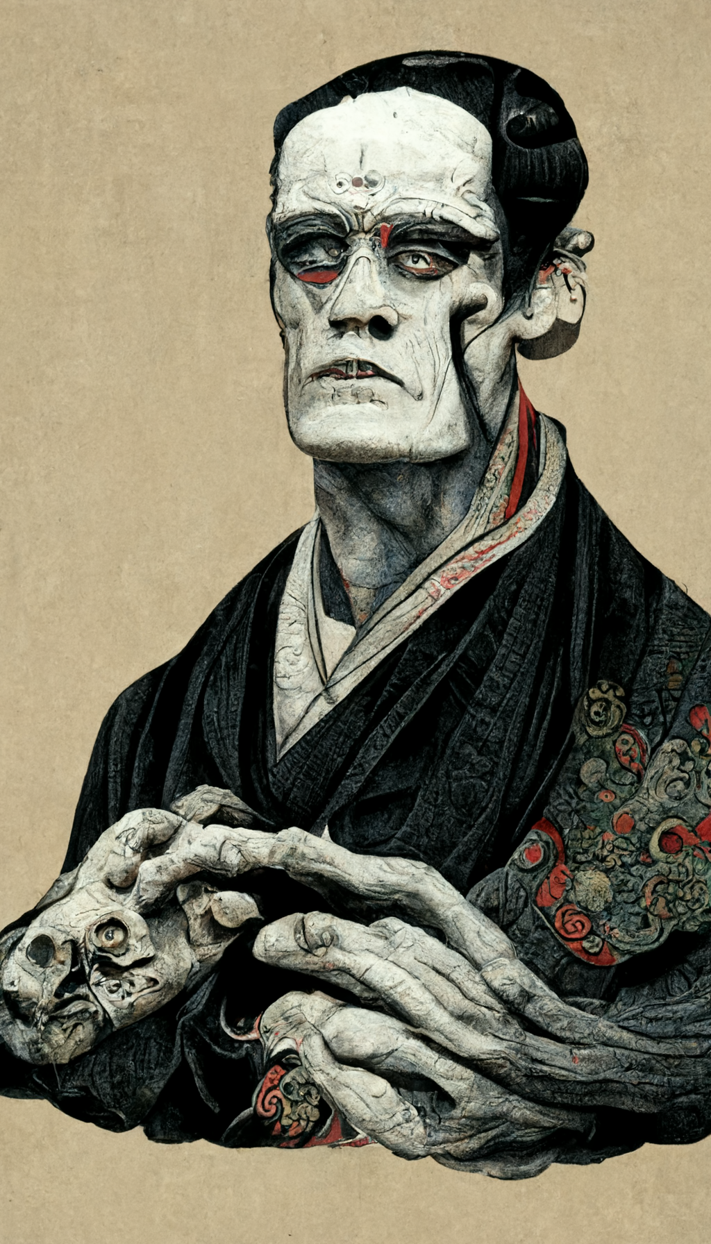 Ukiyo-e Frankenstein