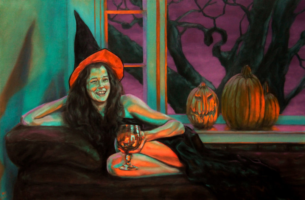The Halloween Paintings of Benji Palus The Halloween Paintings of Benji Palus